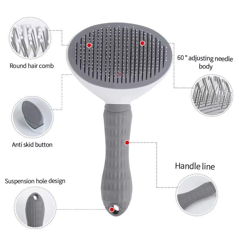 Pet Hair Remover Brush-Self-Cle