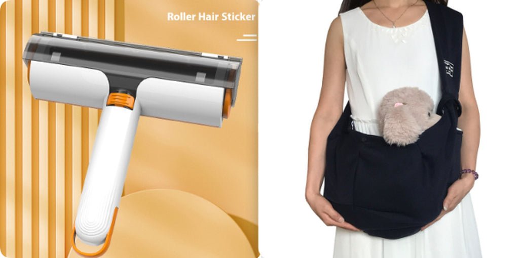 2 in 1 Pet Hair Removal Roller Multifunctional Portable Washable Hair Removal Brush Pet Supplies